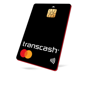 Carte de paiement et de retrait internationale Transcash Mastercard