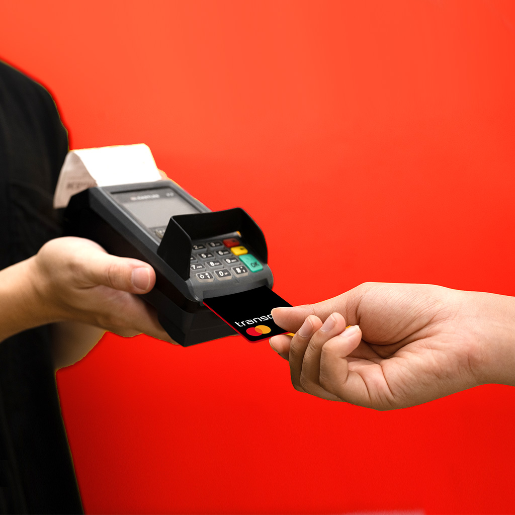 Paiement par carte en magasin
