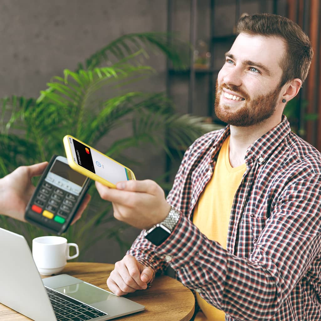 Paiement mobile avec un smartphone