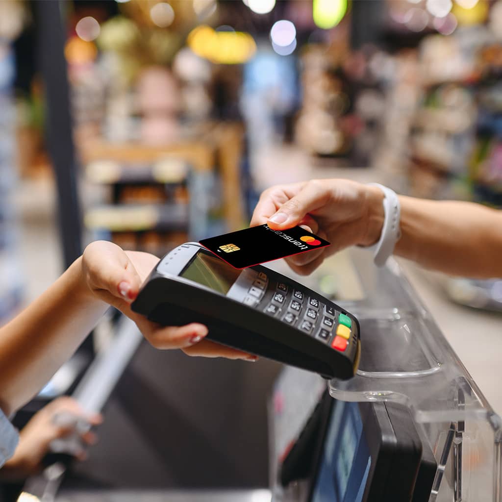 Paiement sans contact sur un terminal