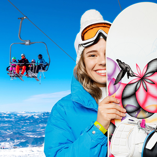Bracelet Fyve aux sports d’hiver